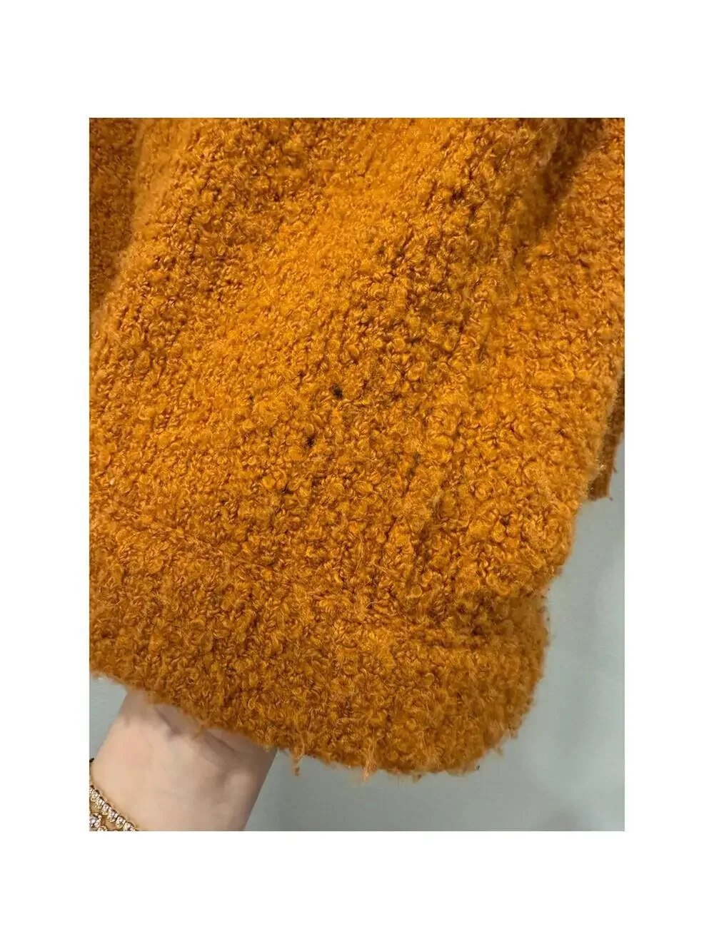 Free People Oversized Nubby V-Neck Sweater; NWOT